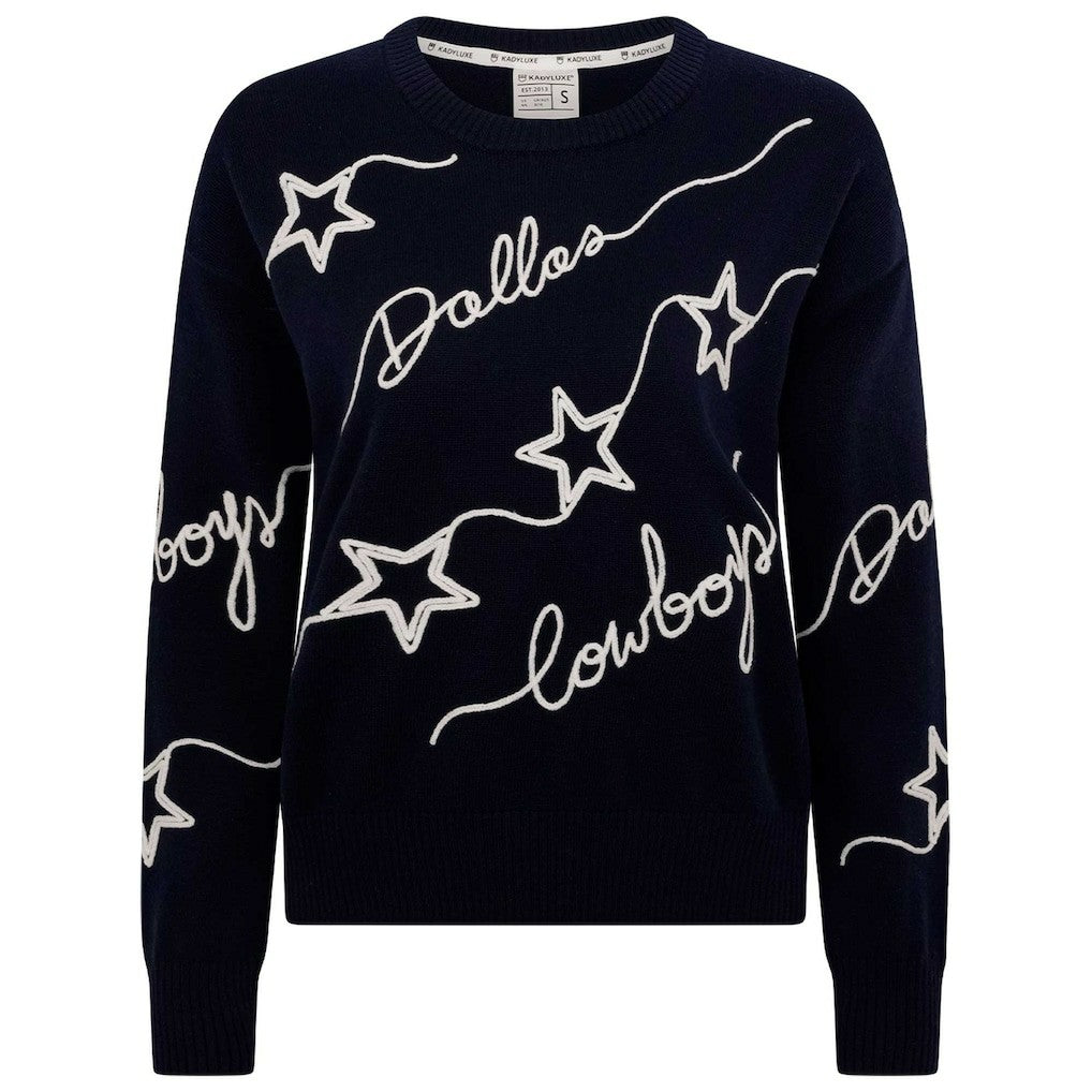 Dallas Cowboys  Women's Love Letter Pullover Sweater