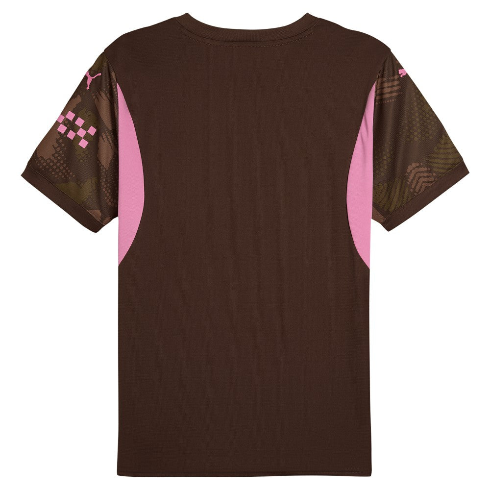 Manchester City 2024/25 Replica Short Sleeve Goalkeeper Jersey Brown - Puma