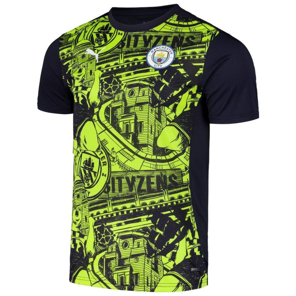 Manchester City 2024/25 Pre-Match Jersey Black - Puma