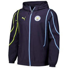 Manchester City 2024/25 Pre-Match Anthem dryCELL Full-Zip Hoodie Jacket Navy - Puma