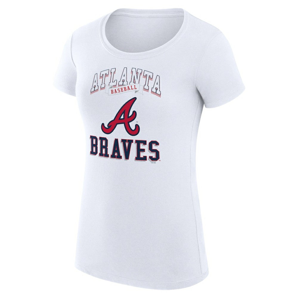 Atlanta Braves G-III 4Her by Carl Banks Women's Super-Slim Fit Lightweight Team Logo Graphic T-Shirt | MLB Near me