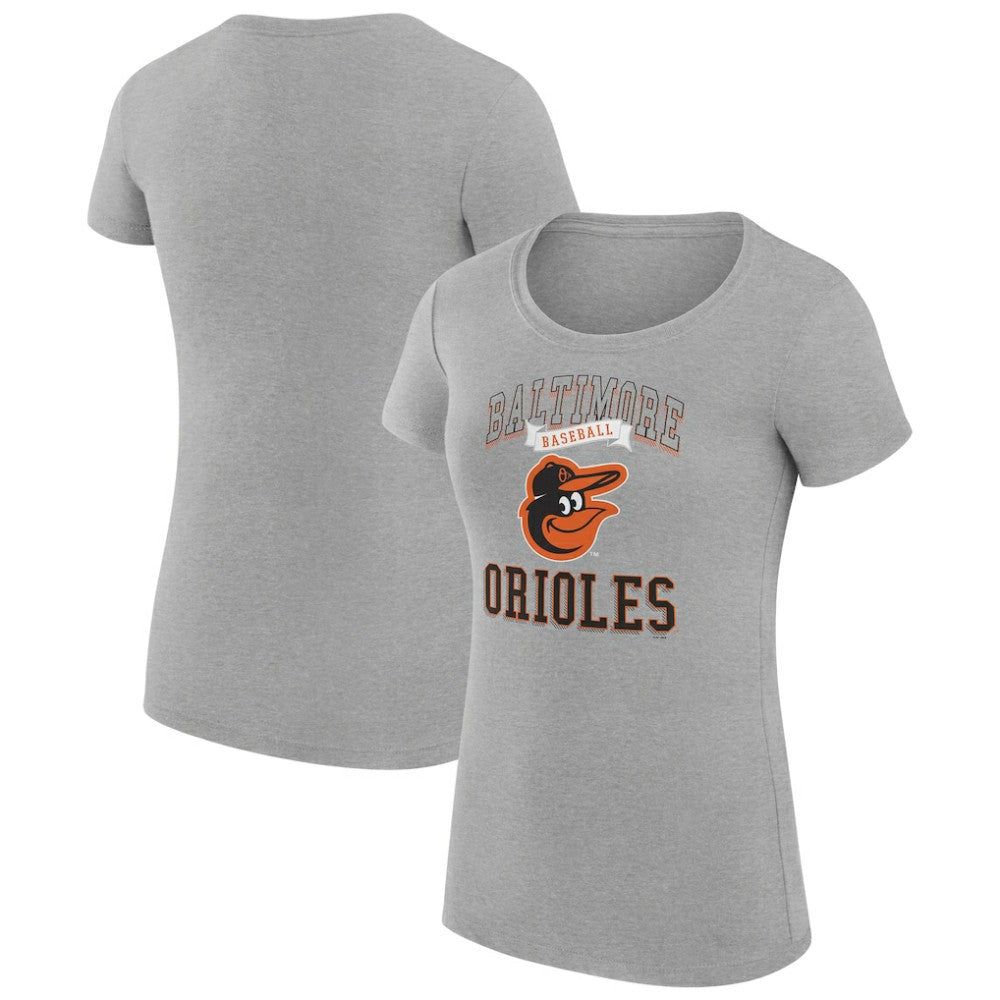 Baltimore Orioles G-III 4Her by Carl Banks Women's Super-Slim Fit Lightweight Team Logo Graphic T-Shirt | MLB New