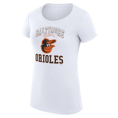 Baltimore Orioles G-III 4Her by Carl Banks Women's Super-Slim Fit Lightweight Team Logo Graphic T-Shirt | MLB Discount