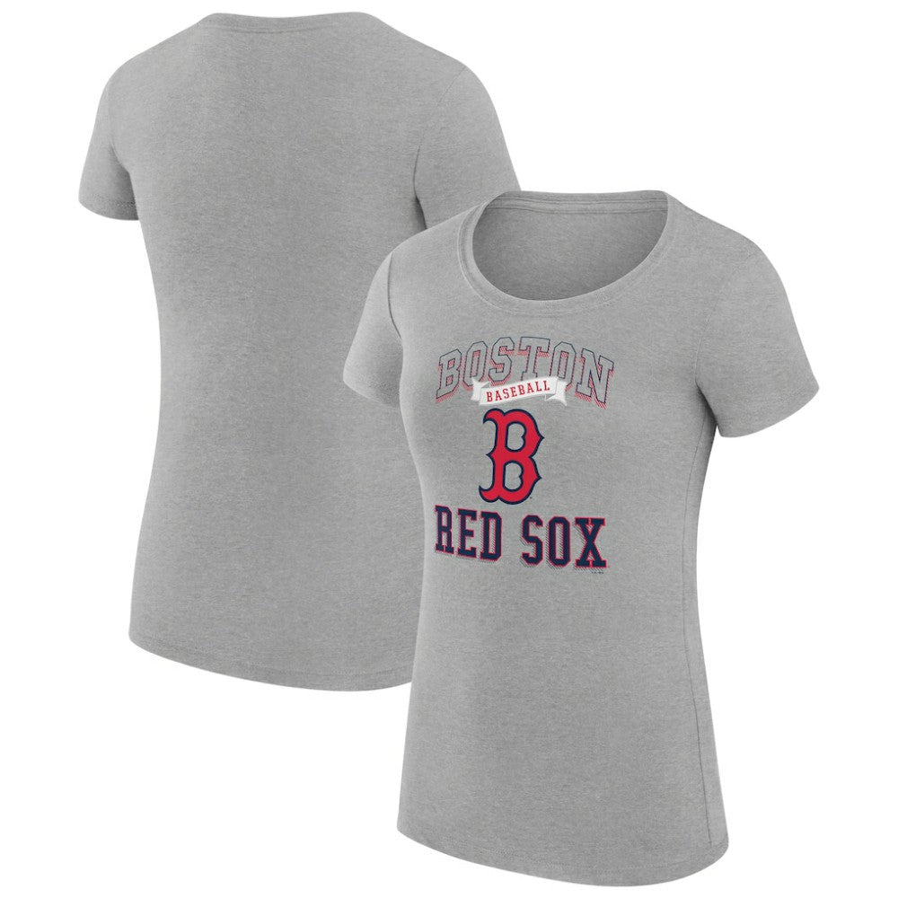 Boston Red Sox G-III 4Her by Carl Banks Women's Super-Slim Fit Lightweight Team Logo Graphic T-Shirt | MLB New
