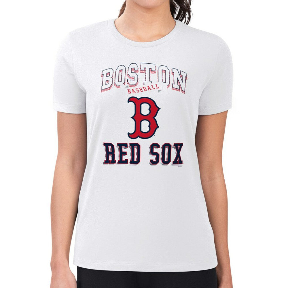Boston Red Sox G-III 4Her by Carl Banks Women's Super-Slim Fit Lightweight Team Logo Graphic T-Shirt | MLB Near me