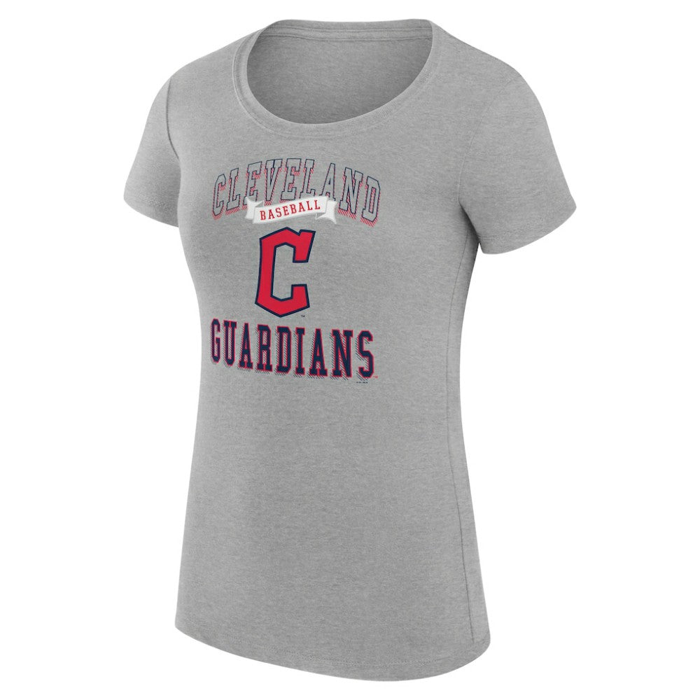 Cleveland Guardians G-III 4Her by Carl Banks Women's Super-Slim Fit Lightweight Team Logo Graphic T-Shirt | MLB US