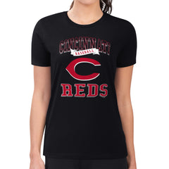 Cincinnati Reds G-III 4Her by Carl Banks Women's Super-Slim Fit Lightweight Team Logo Graphic T-Shirt | MLB US