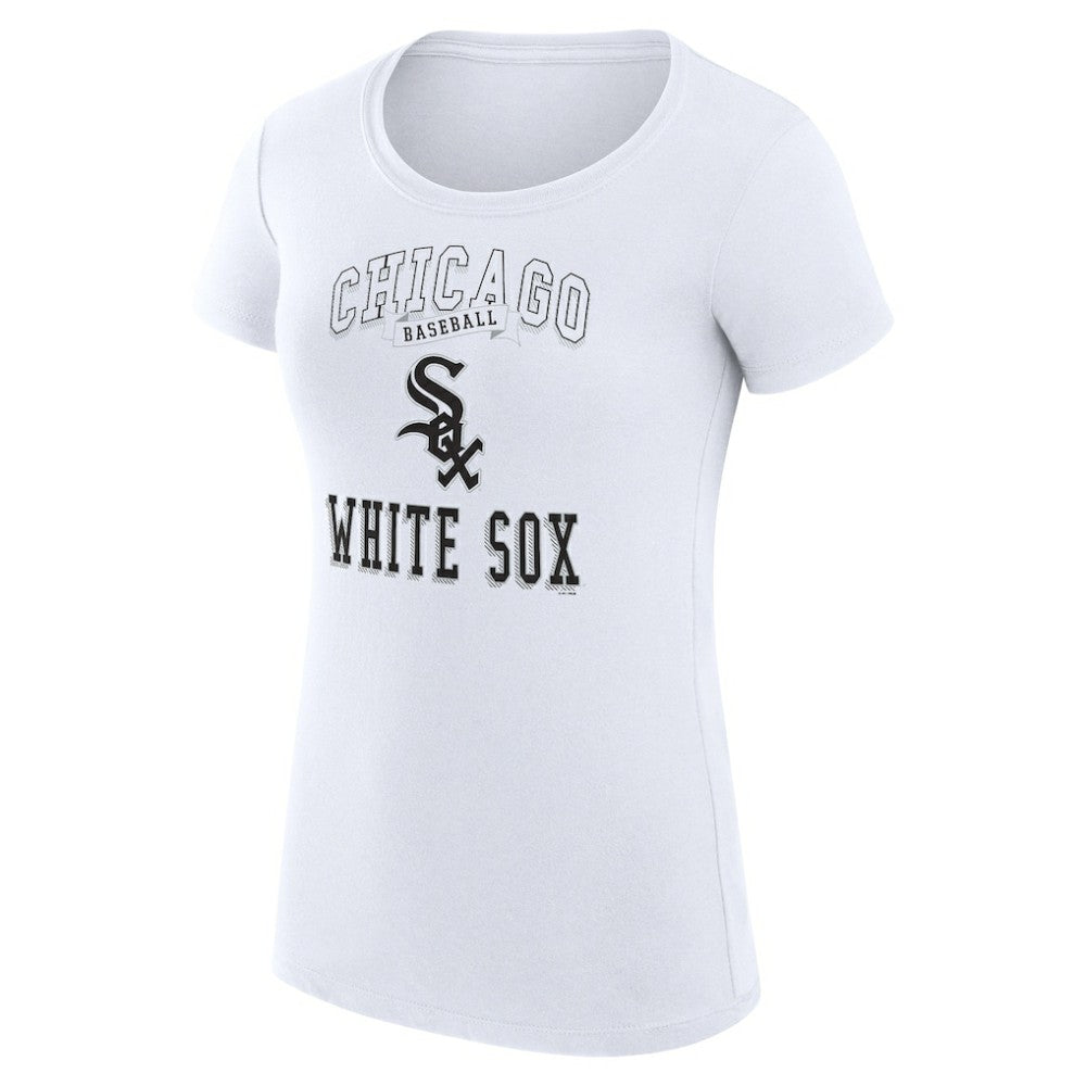Chicago White Sox G-III 4Her by Carl Banks Women's Super-Slim Fit Lightweight Team Logo Graphic T-Shirt | MLB Shop