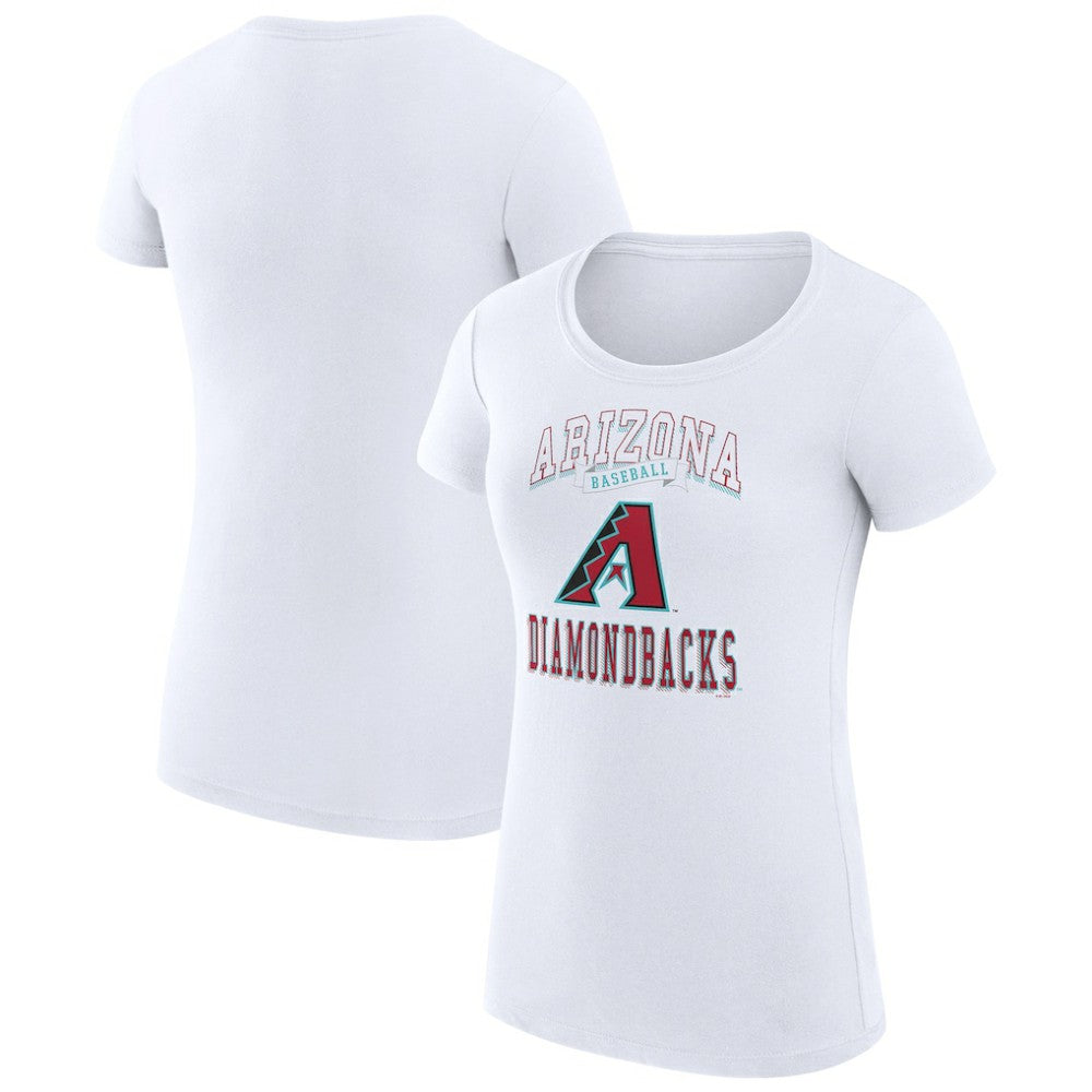 Arizona Diamondbacks G-III 4Her by Carl Banks Women's Super-Slim Fit Lightweight Team Logo Graphic T-Shirt | MLB For sale