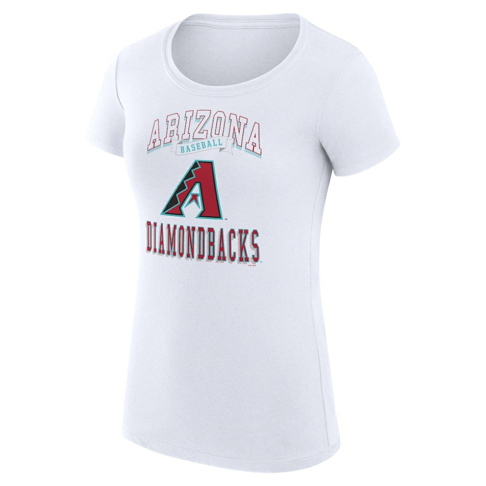 Arizona Diamondbacks G-III 4Her by Carl Banks Women's Super-Slim Fit Lightweight Team Logo Graphic T-Shirt | MLB For sale