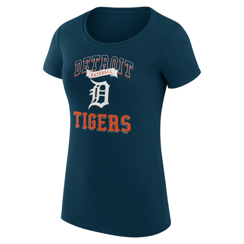 Detroit Tigers G-III 4Her by Carl Banks Women's Super-Slim Fit Lightweight Team Logo Graphic T-Shirt | MLB Online