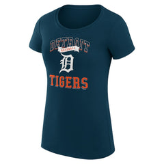 Detroit Tigers G-III 4Her by Carl Banks Women's Super-Slim Fit Lightweight Team Logo Graphic T-Shirt | MLB Online