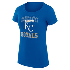 Kansas City Royals G-III 4Her by Carl Banks Women's Super-Slim Fit Lightweight Team Logo Graphic T-Shirt | MLB Shop