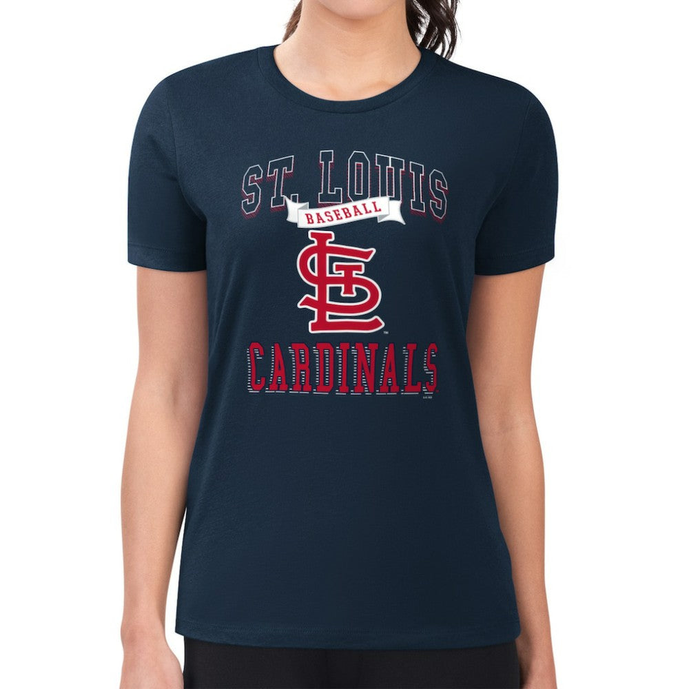 St. Louis Cardinals G-III 4Her by Carl Banks Women's Super-Slim Fit Lightweight Team Logo Graphic T-Shirt | MLB Near me