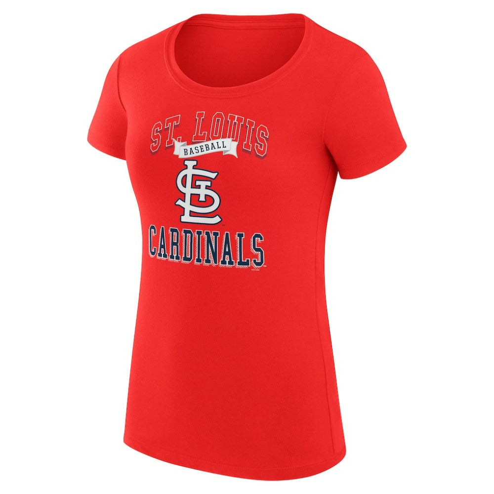 St. Louis Cardinals G-III 4Her by Carl Banks Women's Super-Slim Fit Lightweight Team Logo Graphic T-Shirt | MLB Discount