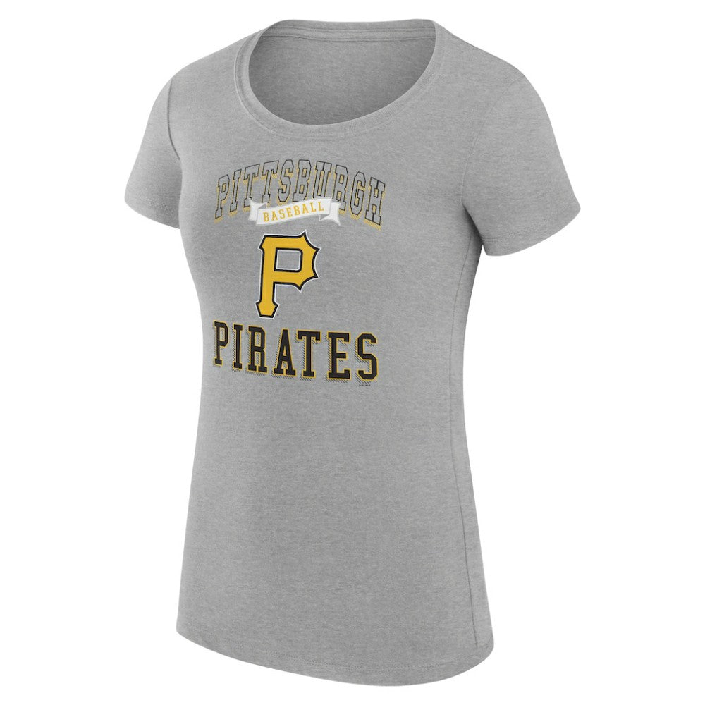 Pittsburgh Pirates G-III 4Her by Carl Banks Women's Super-Slim Fit Lightweight Team Logo Graphic T-Shirt | MLB Near me