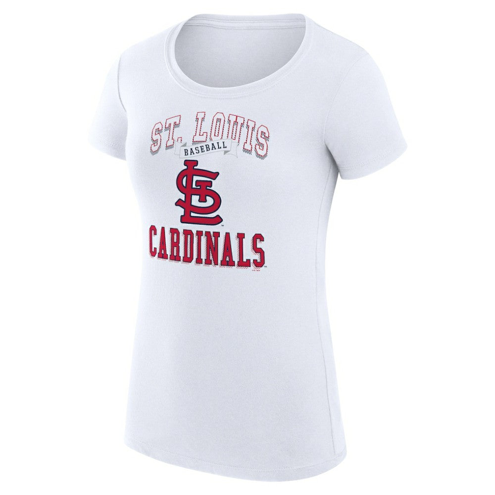 St. Louis Cardinals G-III 4Her by Carl Banks Women's Super-Slim Fit Lightweight Team Logo Graphic T-Shirt | MLB On Sale