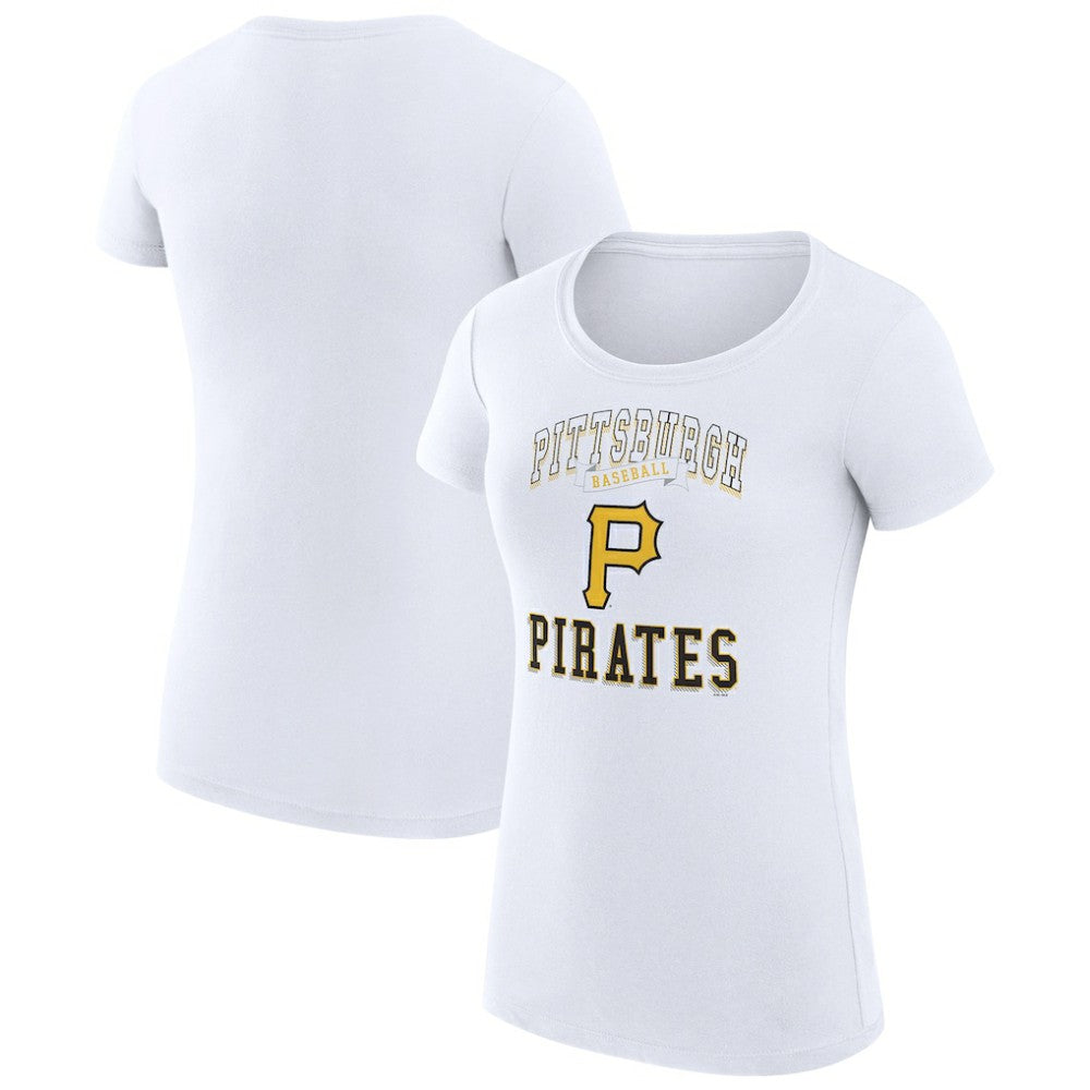 Pittsburgh Pirates G-III 4Her by Carl Banks Women's Super-Slim Fit Lightweight Team Logo Graphic T-Shirt | MLB Near me