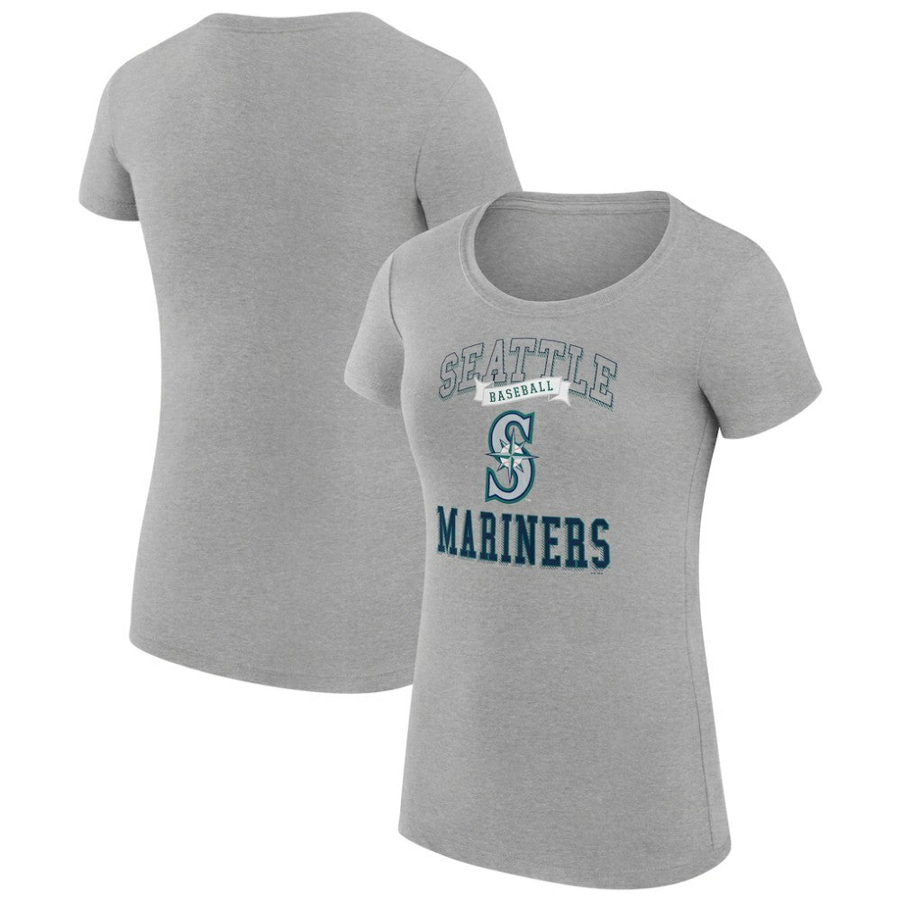 Seattle Mariners G-III 4Her by Carl Banks Women's Super-Slim Fit Lightweight Team Logo Graphic T-Shirt | MLB Online