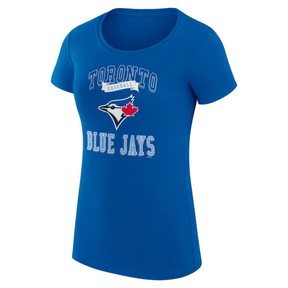 Toronto Blue Jays G-III 4Her by Carl Banks Women's Super-Slim Fit Lightweight Team Logo Graphic T-Shirt | MLB Near me