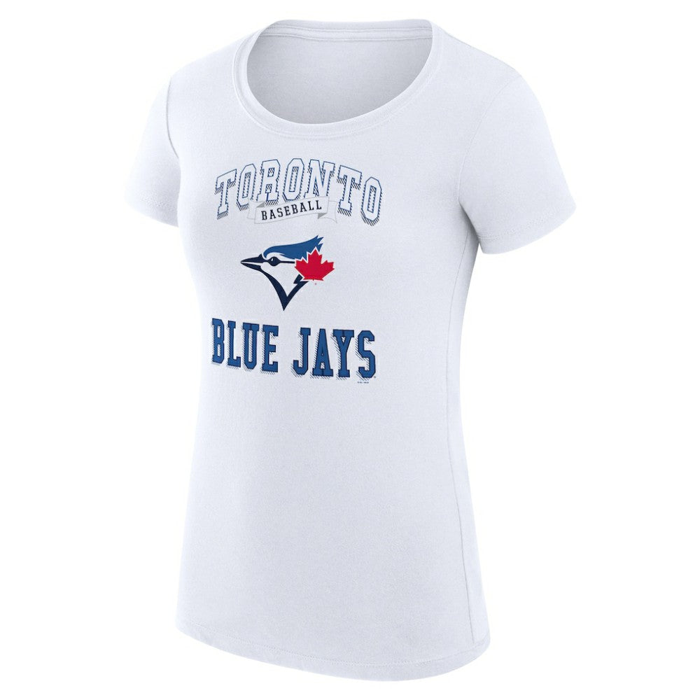 Toronto Blue Jays G-III 4Her by Carl Banks Women's Super-Slim Fit Lightweight Team Logo Graphic T-Shirt | MLB Near me