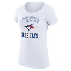 Toronto Blue Jays G-III 4Her by Carl Banks Women's Super-Slim Fit Lightweight Team Logo Graphic T-Shirt | MLB Near me