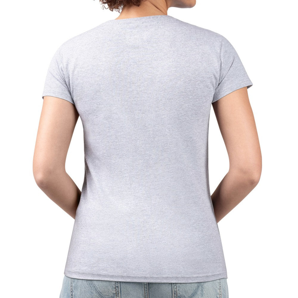 Cincinnati Reds G-III 4Her by Carl Banks Women's Super-Slim Fit Lightweight Team Logo Graphic V-Neck T-Shirt | MLB Shop