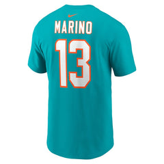 Miami Dolphins Nike Dan Marino  Retired Player Name & Number T-Shirt