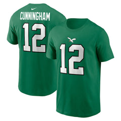 Philadelphia Eagles Nike Randall Cunningham  Retired Player Name & Number T-Shirt