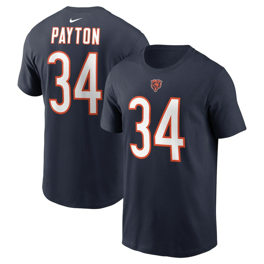 Chicago Bears Nike Walter Payton  Retired Player Name & Number T-Shirt