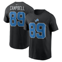 Detroit Lions Nike Dan Campbell  Retired Player Name & Number T-Shirt