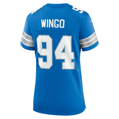 Detroit Lions Nike Mekhi Wingo  Women's Team Game Jersey