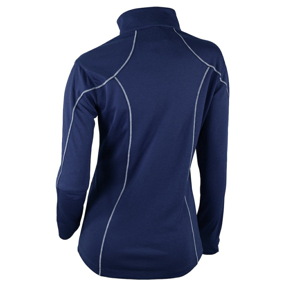 New York Yankees Columbia Women's Cooperstown Collection Shotgun 2.0 Omni-Wick Quarter-Zip Top - Navy | MLB US