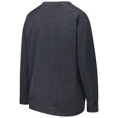 Baltimore Ravens  Profile Women's Plus Size Acid Wash Raglan Sweatshirt
