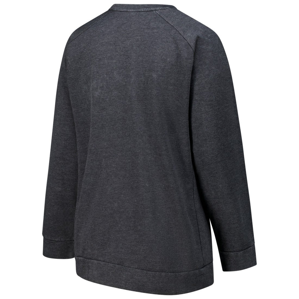 Detroit Lions  Profile Women's Plus Size Acid Wash Raglan Sweatshirt