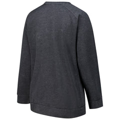 Detroit Lions  Profile Women's Plus Size Acid Wash Raglan Sweatshirt