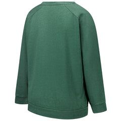 New York Jets  Profile Women's Plus Size Acid Wash Raglan Sweatshirt