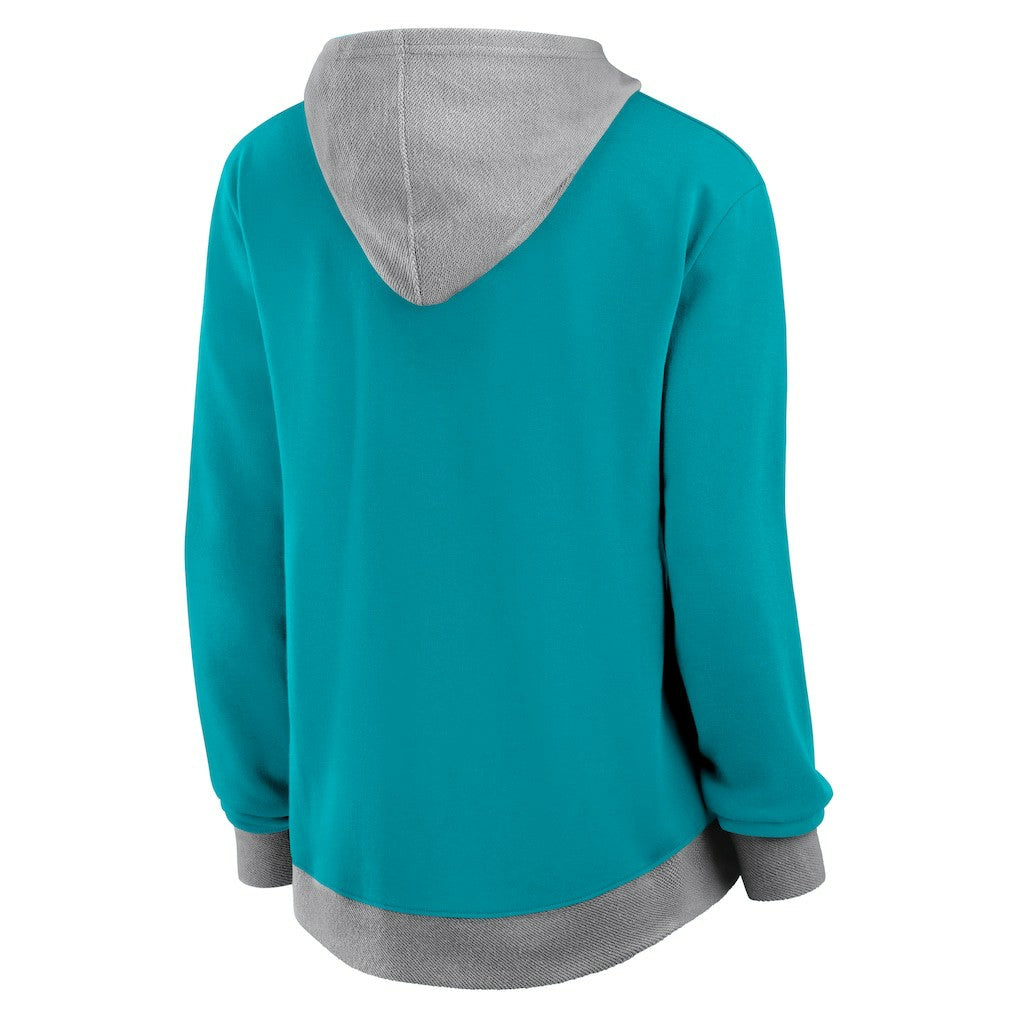 Miami Dolphins Fanatics Women's Hit It Full-Zip Hoodie