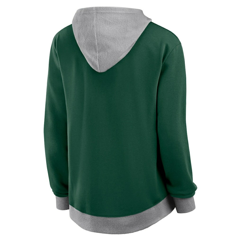 Green Bay Packers Fanatics Women's Hit It Full-Zip Hoodie
