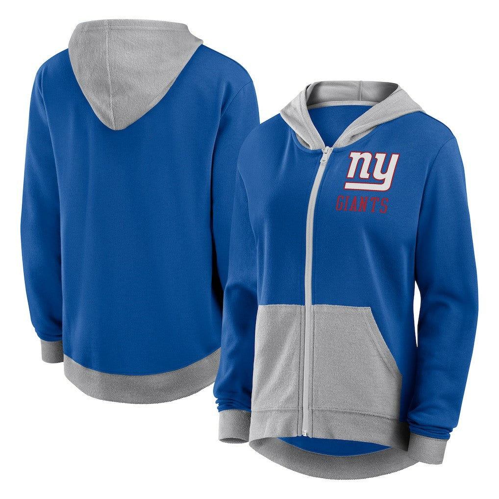 New York Giants Fanatics Women's Hit It Full-Zip Hoodie
