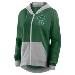 New York Jets Fanatics Women's Hit It Full-Zip Hoodie