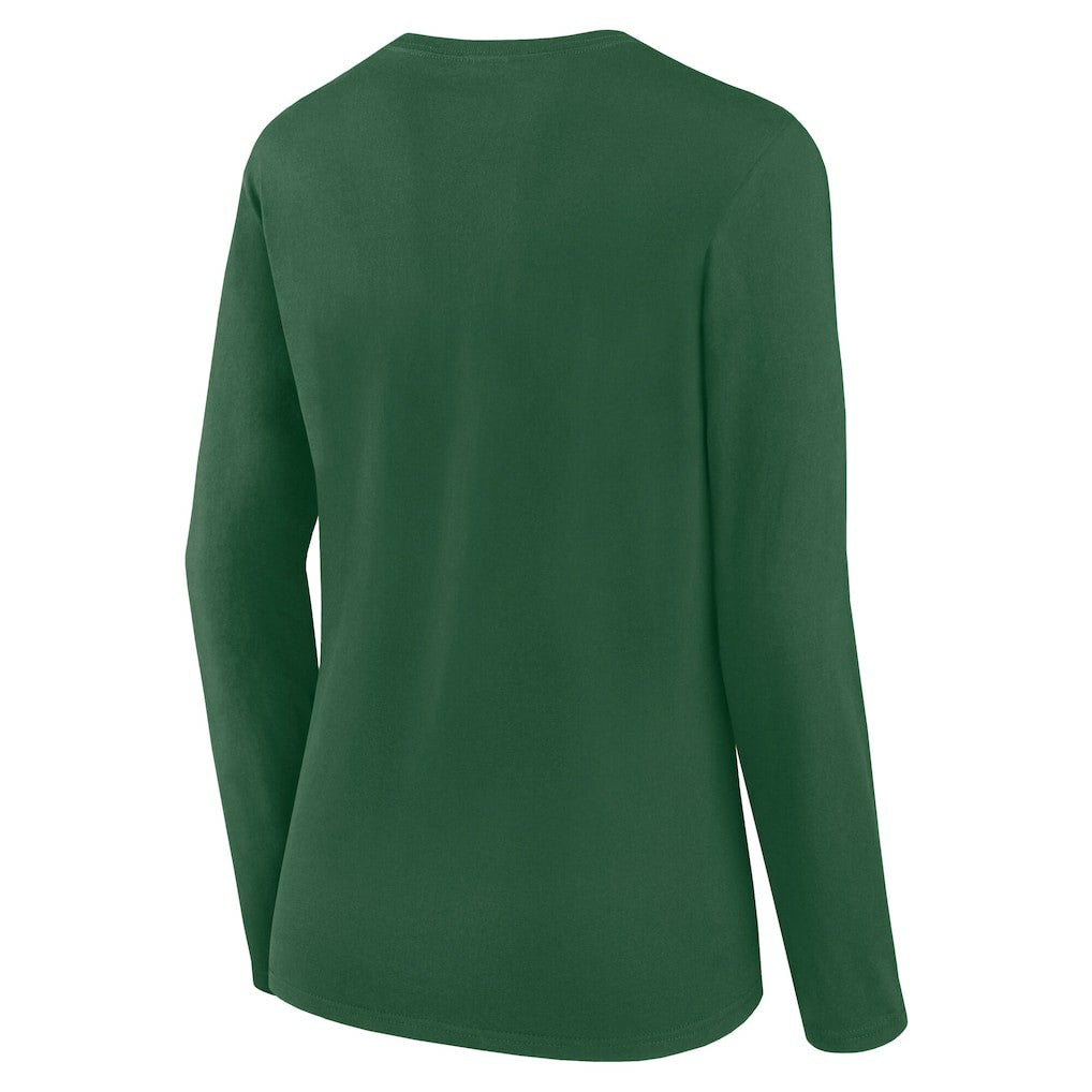 New York Jets Fanatics Women's Long Sleeve Scoop Neck T-Shirt