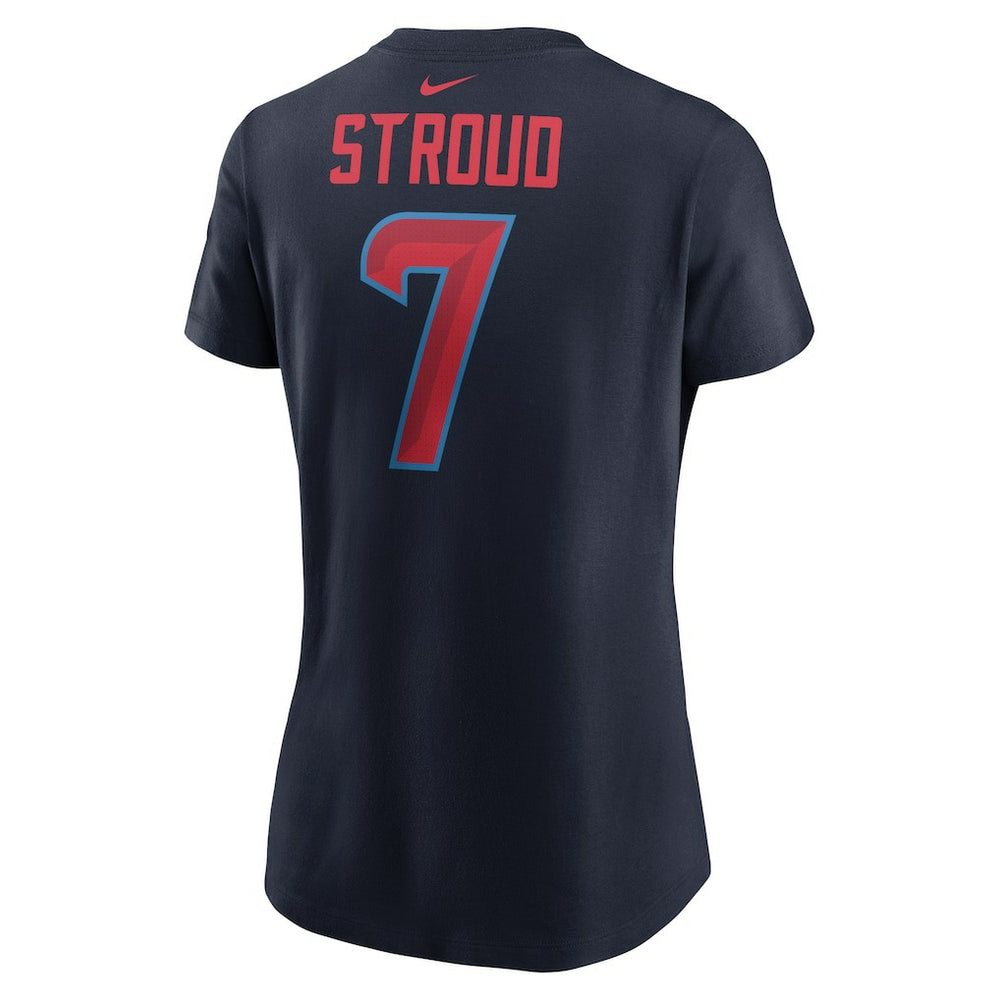 Houston Texans Nike C.J. Stroud  Women's Player Name & Number T-Shirt