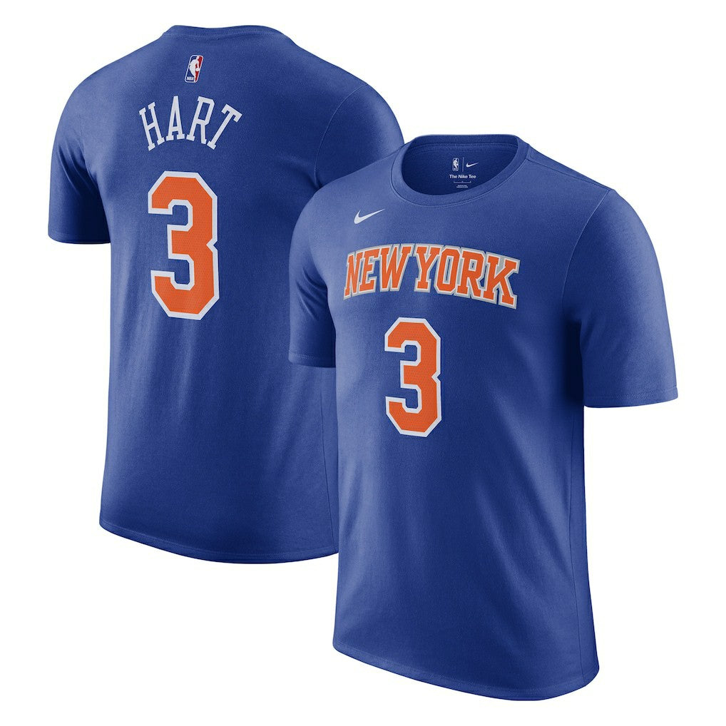 Josh Hart New York Knicks Icon Edition Name & Number T-Shirt Discount
