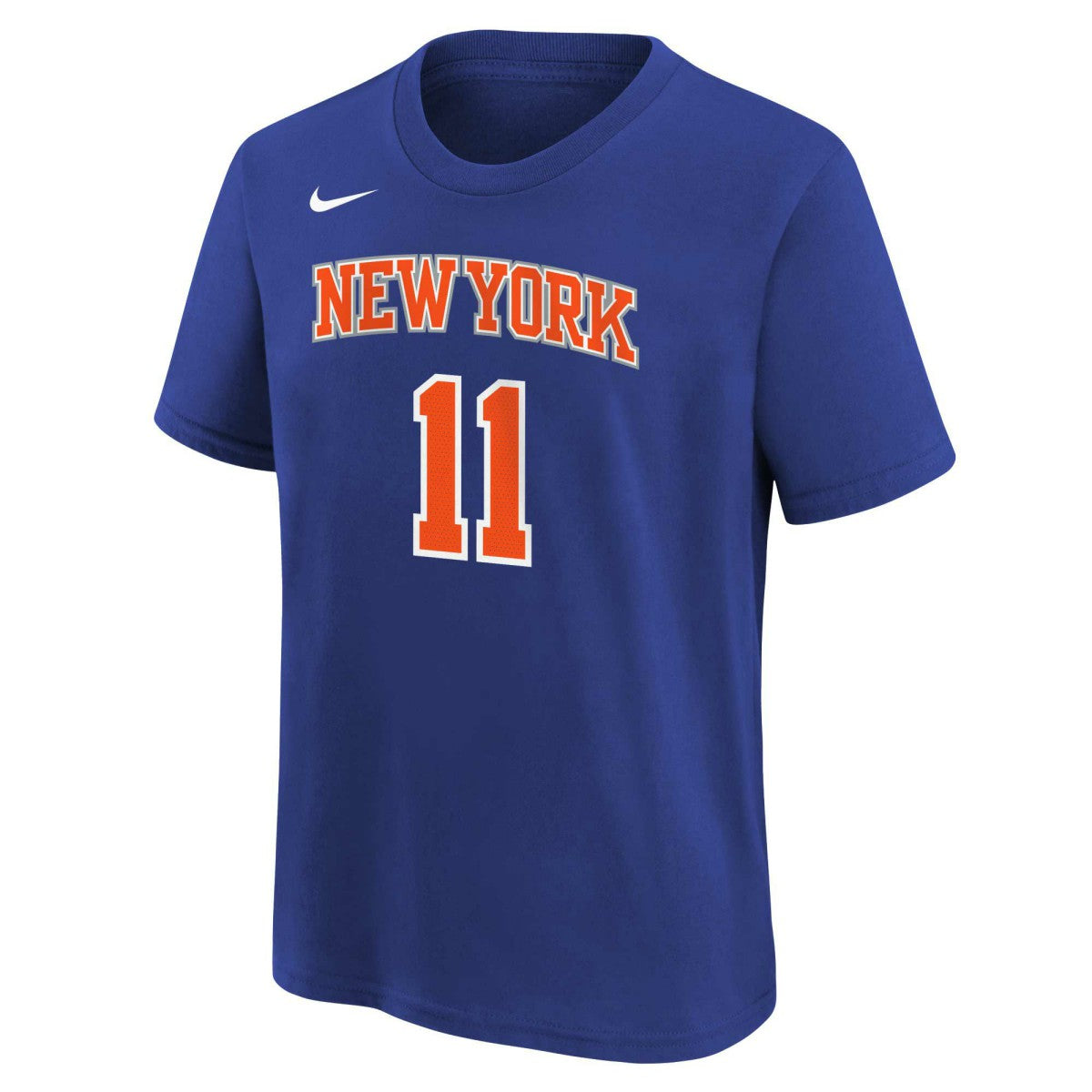 Jalen Brunson New York Knicks Youth Icon Name & Number T-Shirt For Sale