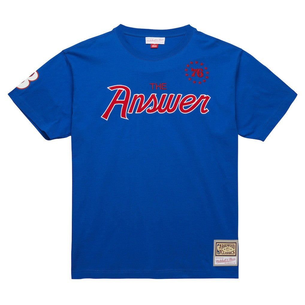 Allen Iverson Philadelphia 76ers Premium Nickname T-Shirt Online