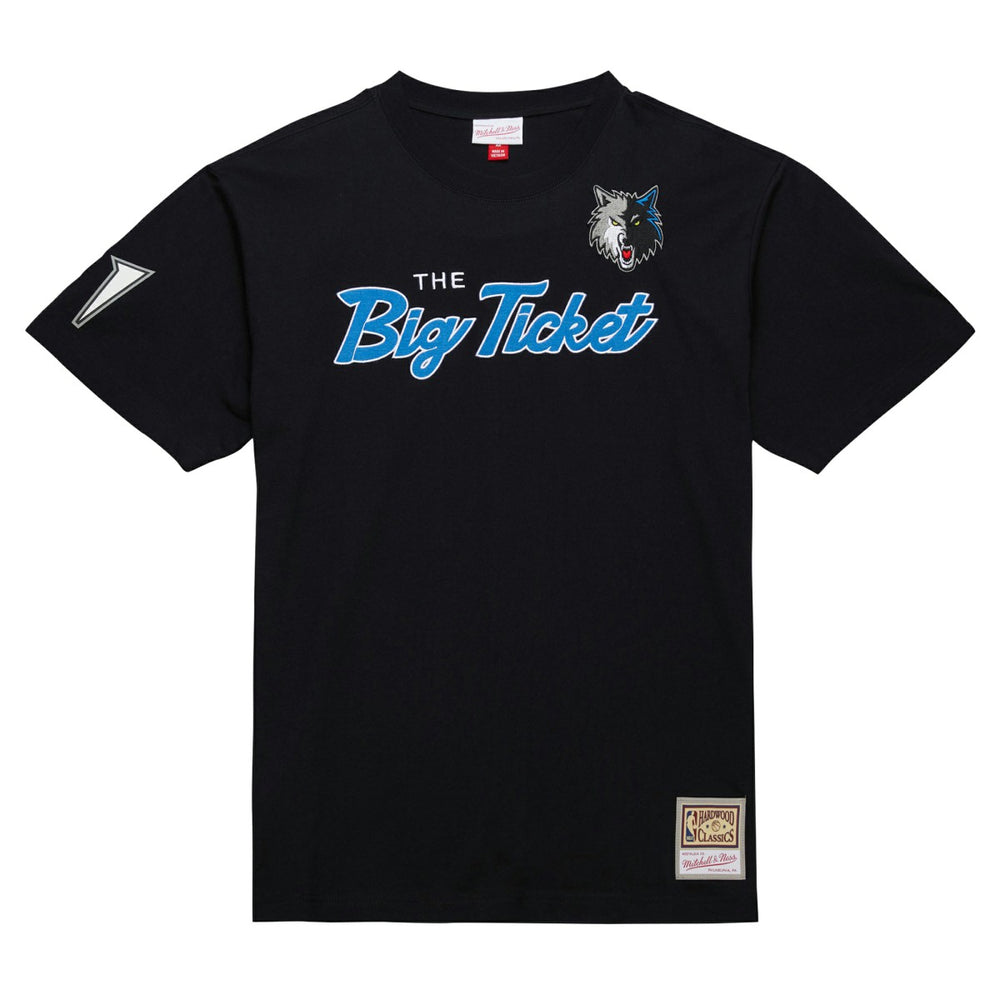 Kevin Garnett Minnesota Timberwolves Premium Nickname T-Shirt New