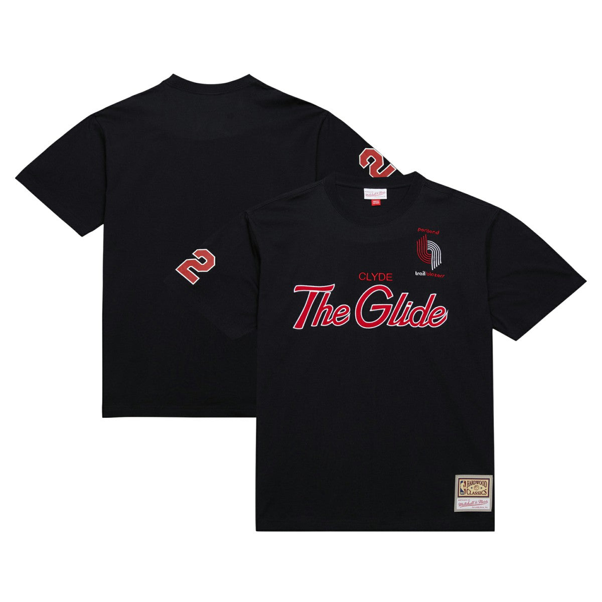 Clyde Drexler Portland Trail Blazers Premium Nickname T-Shirt For Sale