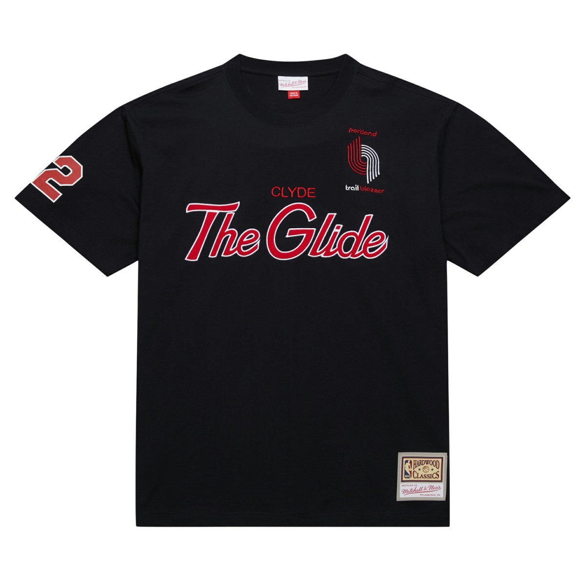 Clyde Drexler Portland Trail Blazers Premium Nickname T-Shirt For Sale