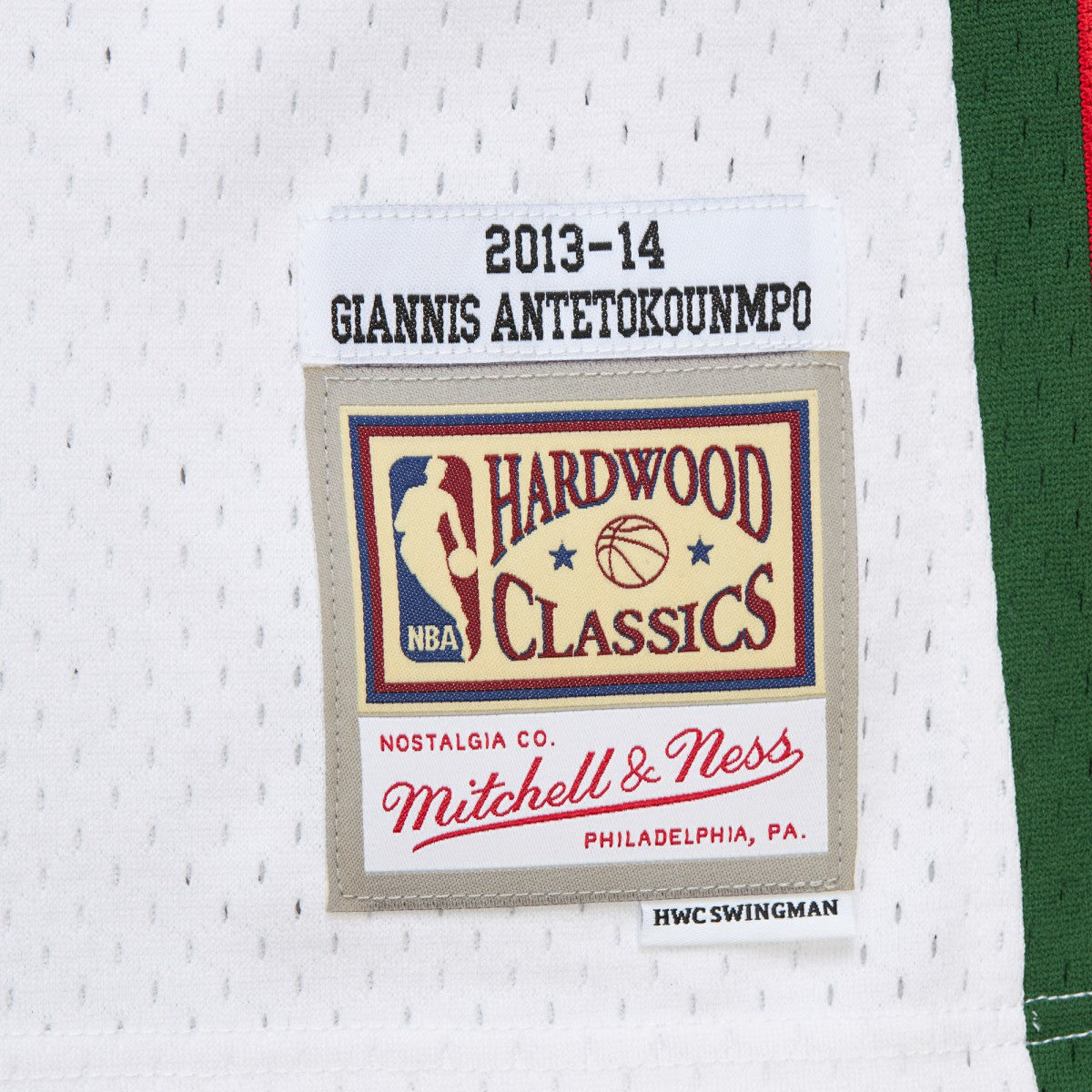 Giannis Antetokounmpo Milwaukee Bucks 2013/14 Hardwood Classics Swingman Jersey Discount